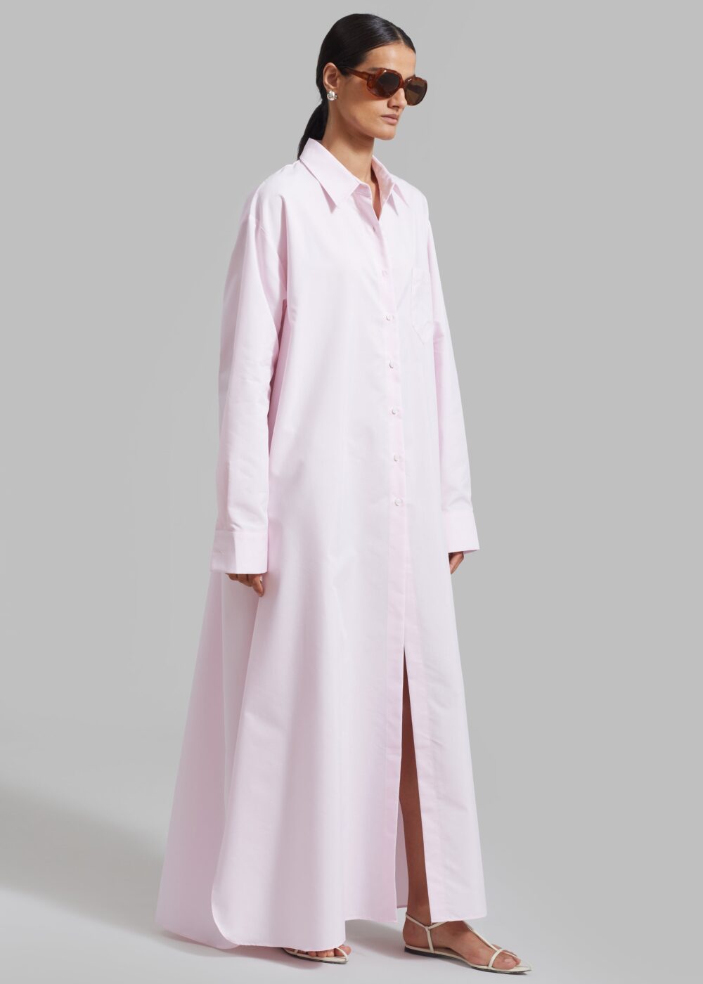 Avery Shirt Dress - Petal - Image 4