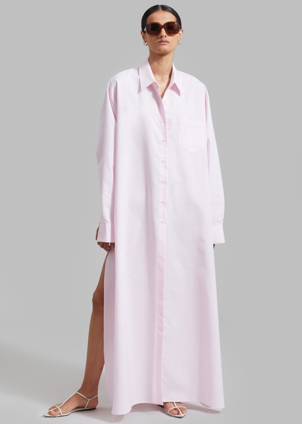 Avery Shirt Dress - Petal - Image 6