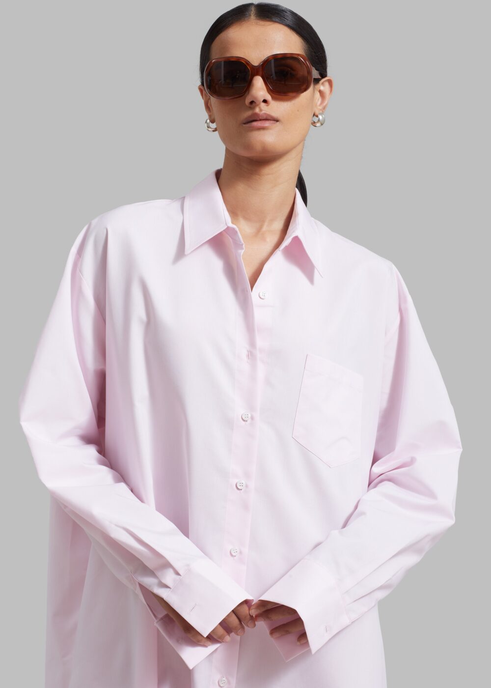 Avery Shirt Dress - Petal - Image 5