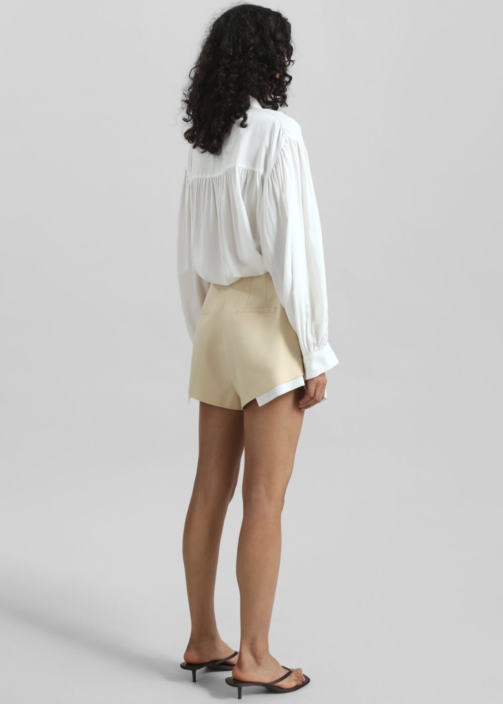 Azura Fluid Shirt - White - Image 6