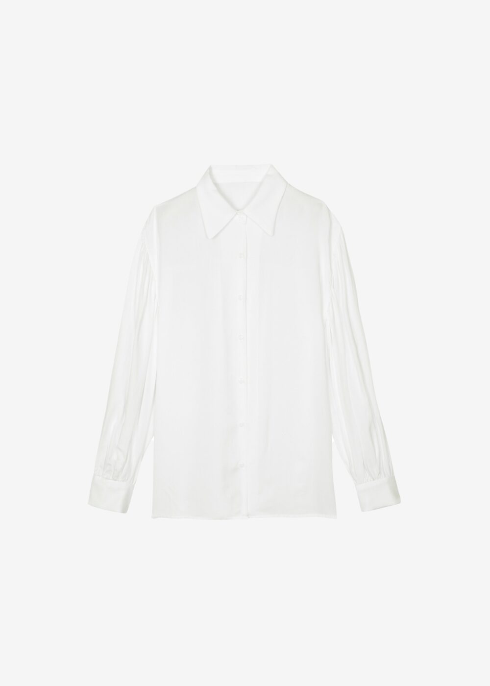 Azura Fluid Shirt - White - Image 7