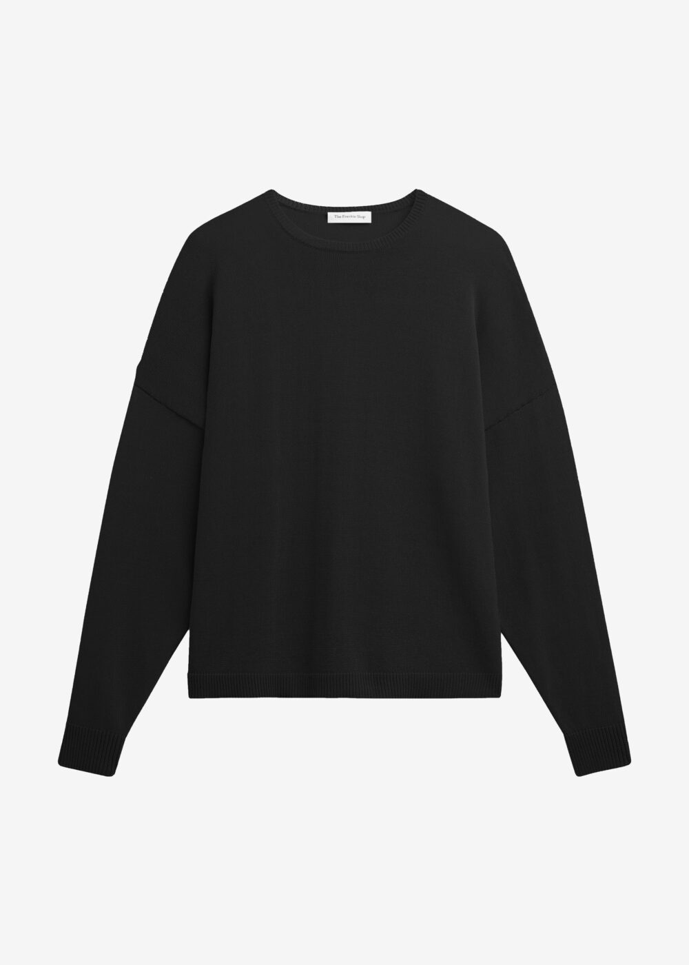 Basel Crew Neck Sweater - Black - Image 6