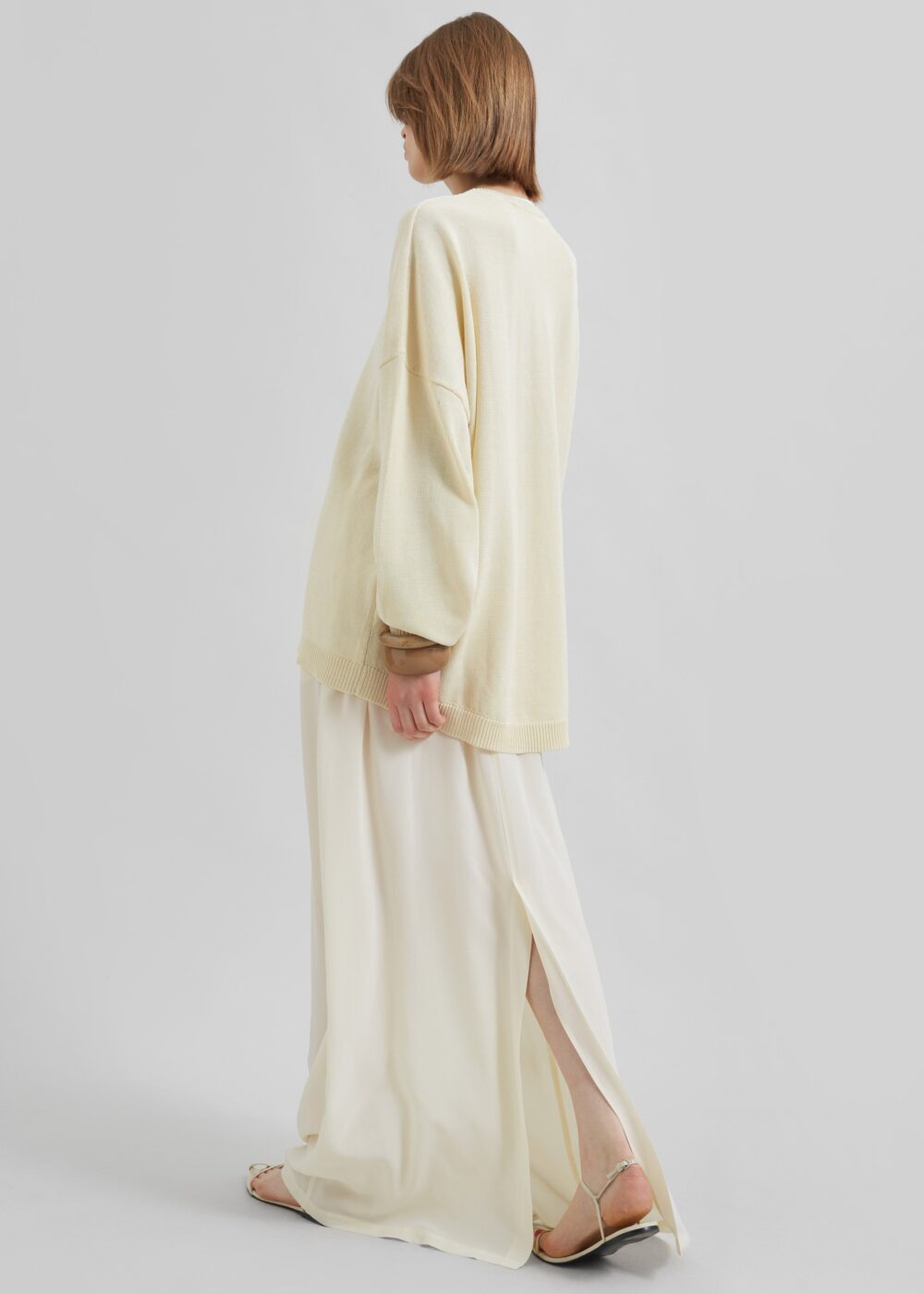 Basel Crew Neck Sweater - Pale Yellow - Image 6