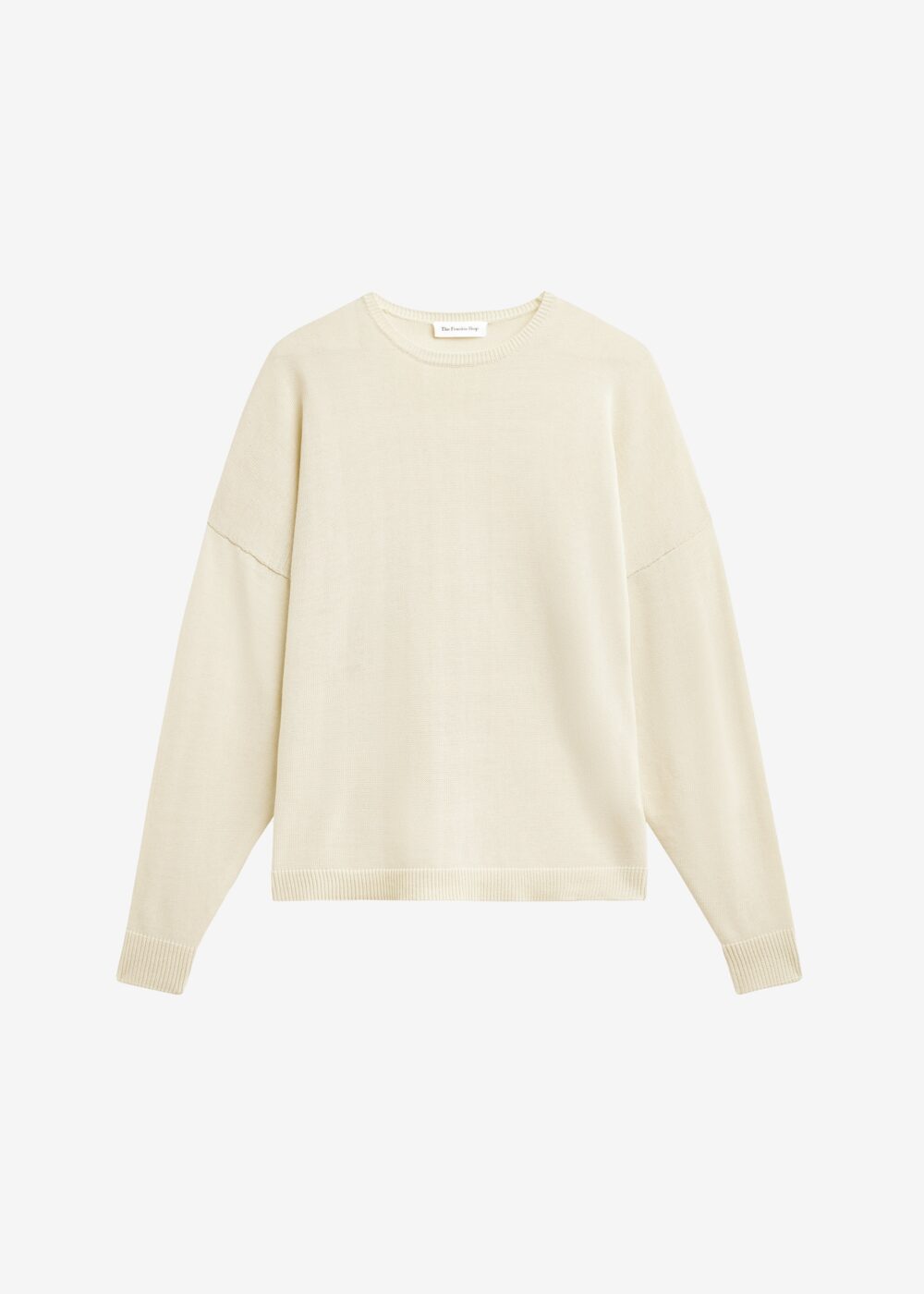 Basel Crew Neck Sweater - Pale Yellow - Image 8
