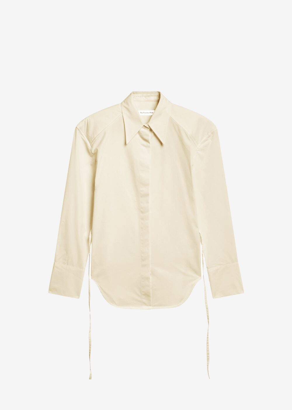 Bec Padded Shirt - Beige - Image 6