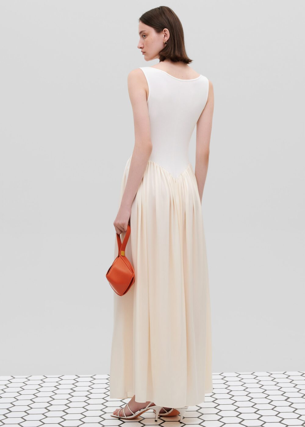 Bevza Anna Dress - Ivory - Image 3