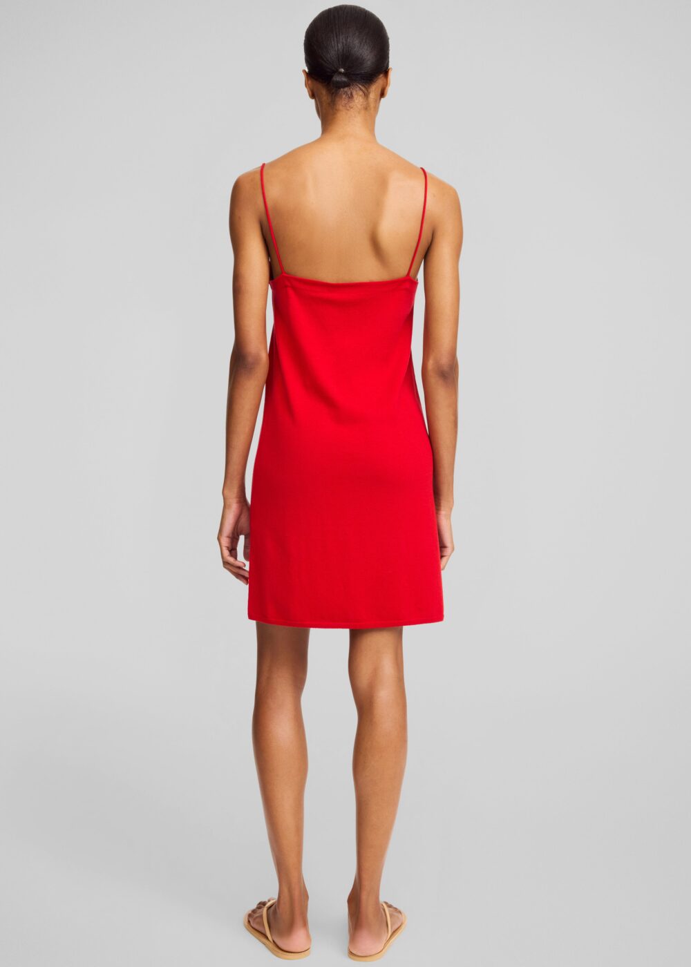 By Malene Birger Edello Dress - Pompeian Red - Image 4