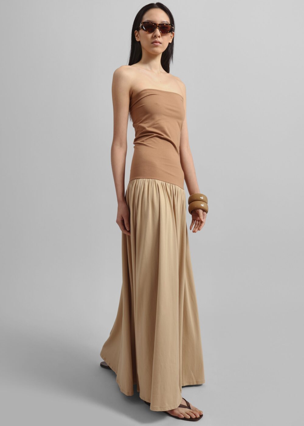 By Malene Birger Marciella Dress - Cornstalk - Image 8