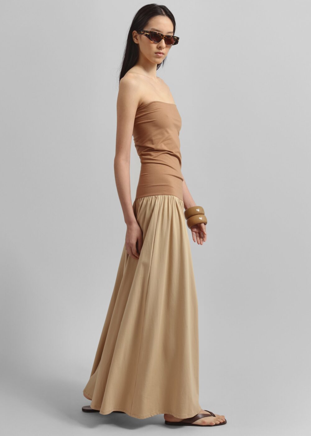 By Malene Birger Marciella Dress - Cornstalk - Image 5