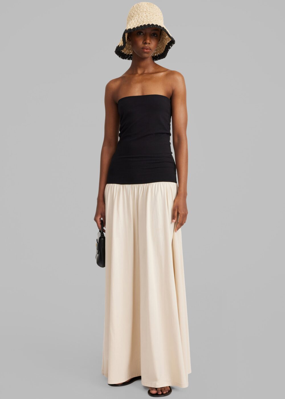 By Malene Birger Marciella Dress - Oyster Gray - Image 3