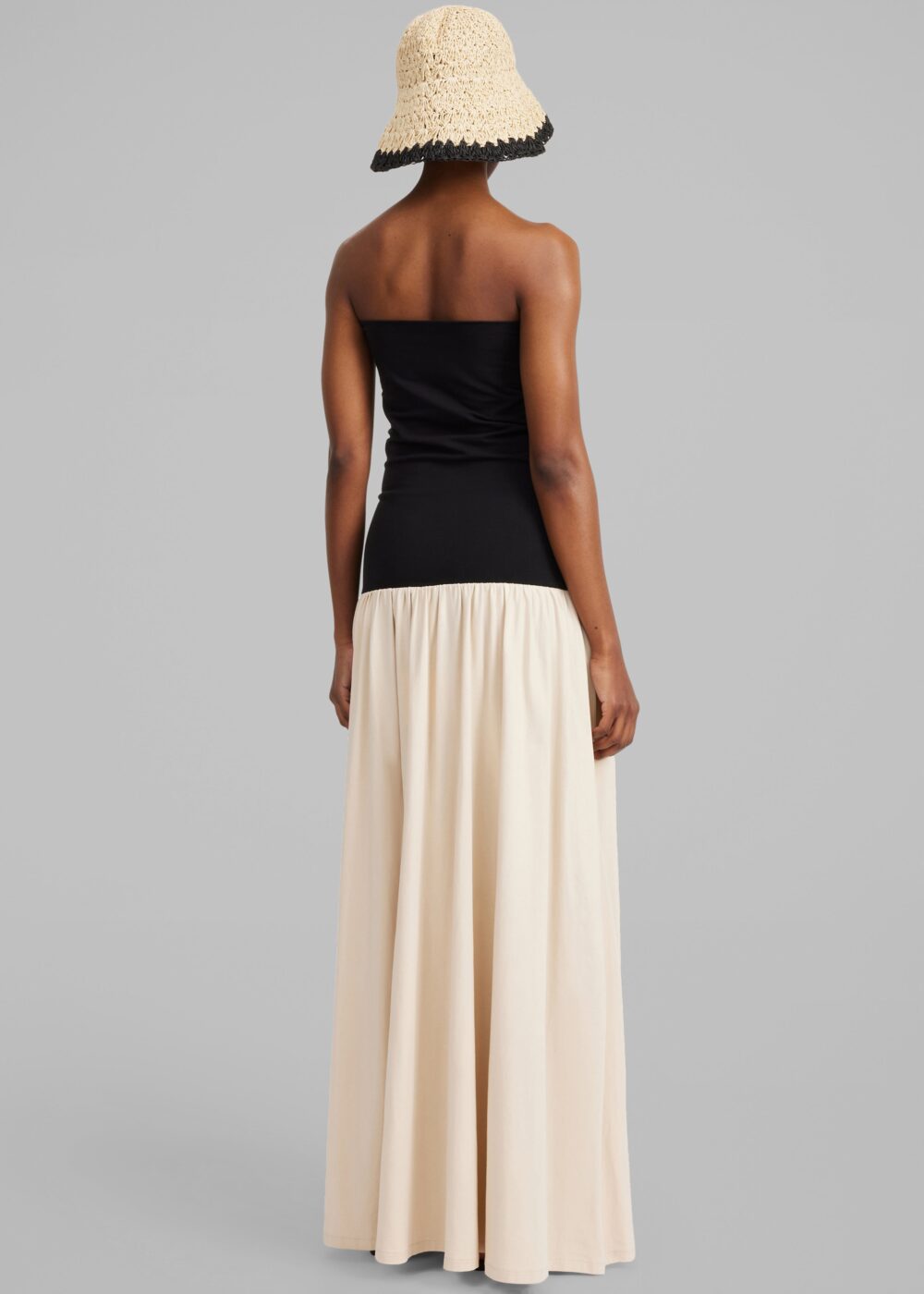 By Malene Birger Marciella Dress - Oyster Gray - Image 4