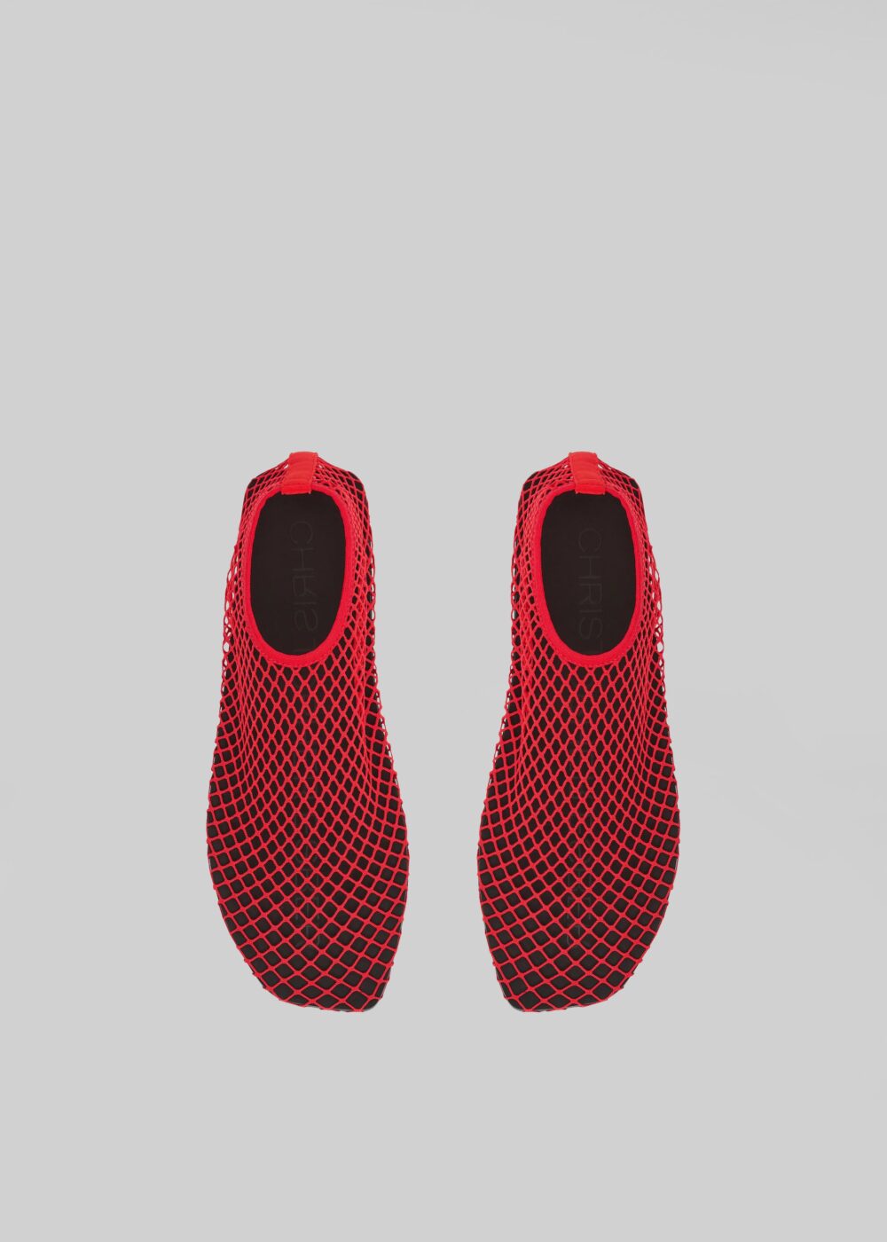 Christopher Esber Mesh Water Flats - Red - Image 5