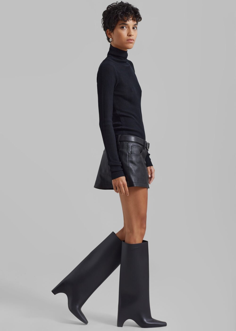 Coperni Rubber Bridge Boots - Black - Image 3