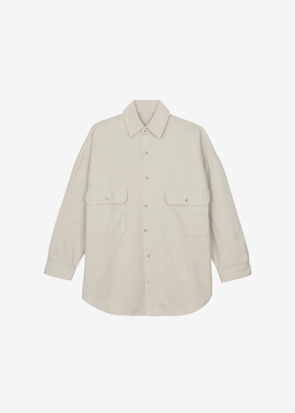 Dallas Denim Overshirt - Sand - Image 7