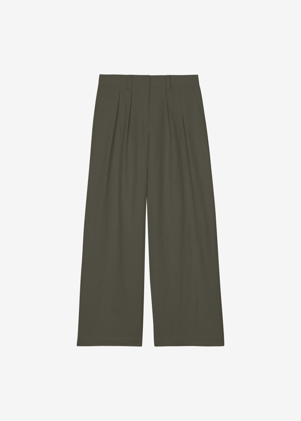 Daytona Pleated Trousers - Khaki - Image 6