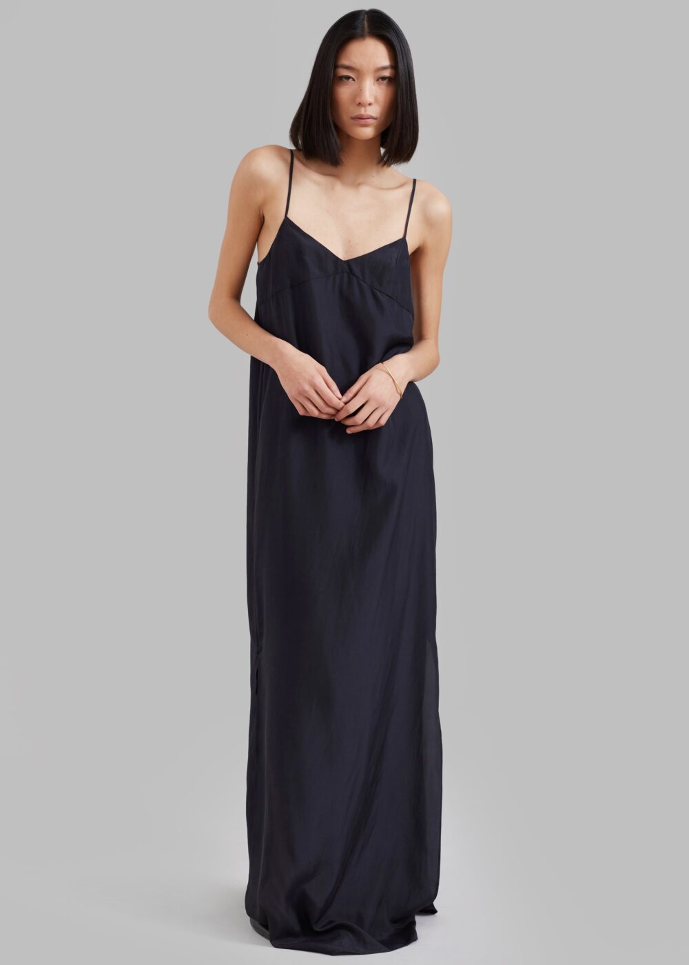 Dylana Sleeveless Maxi Dress - Navy - Image 7