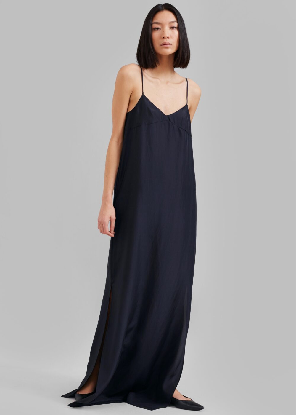 Dylana Sleeveless Maxi Dress - Navy - Image 5