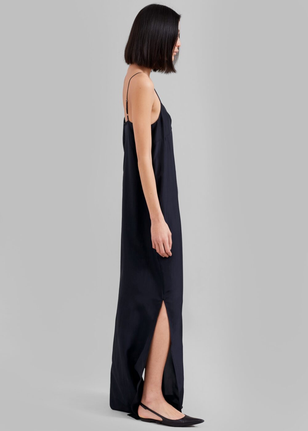 Dylana Sleeveless Maxi Dress - Navy - Image 8