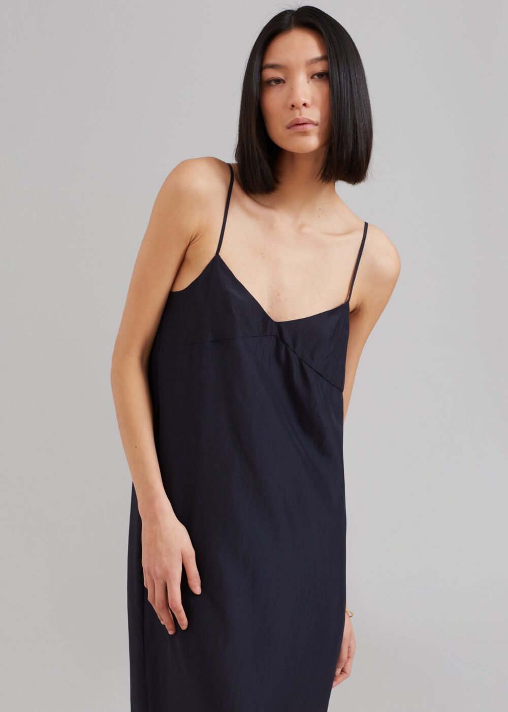 Dylana Sleeveless Maxi Dress - Navy - Image 3