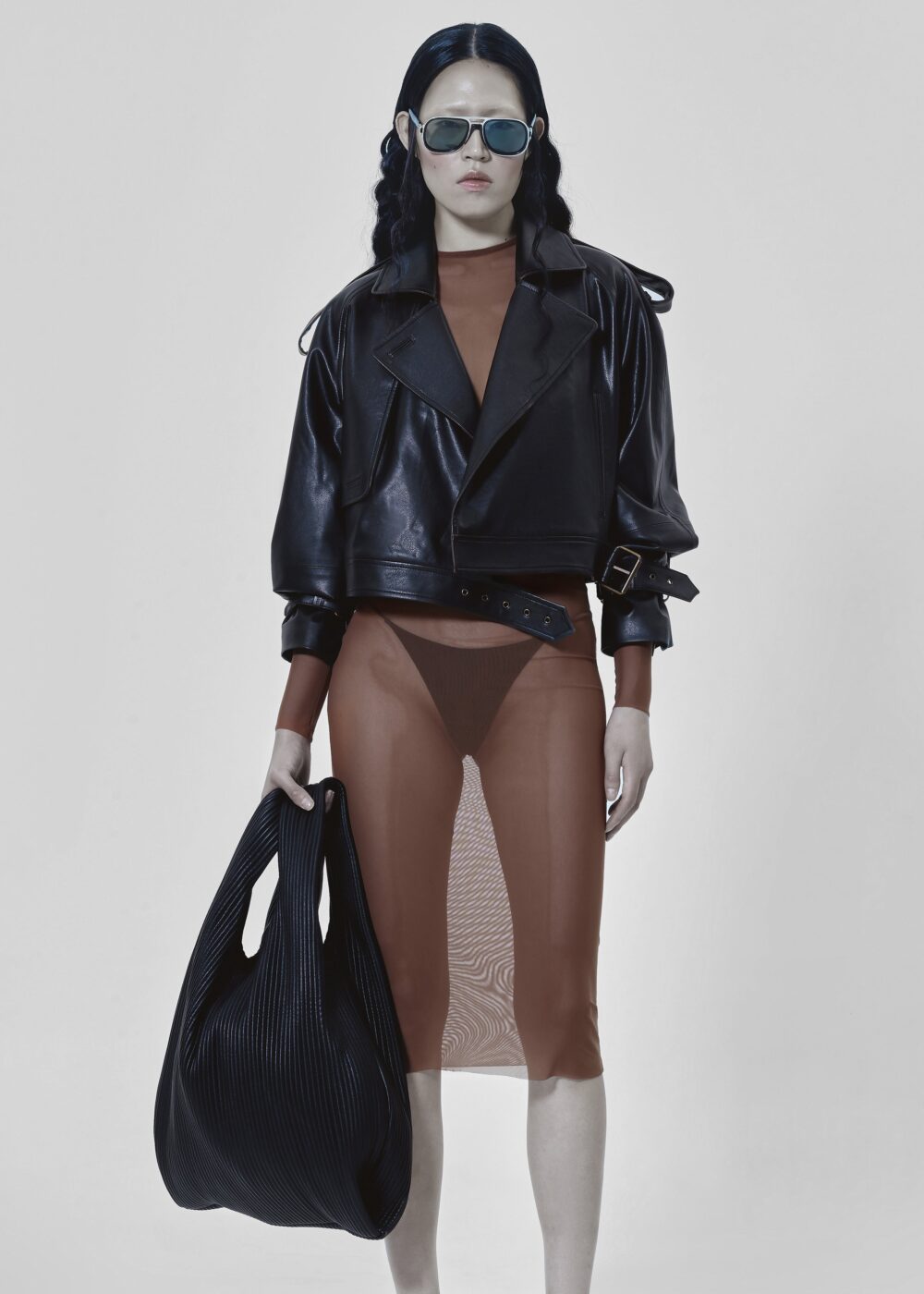 Gudu Dress #04 - Brown - Image 6