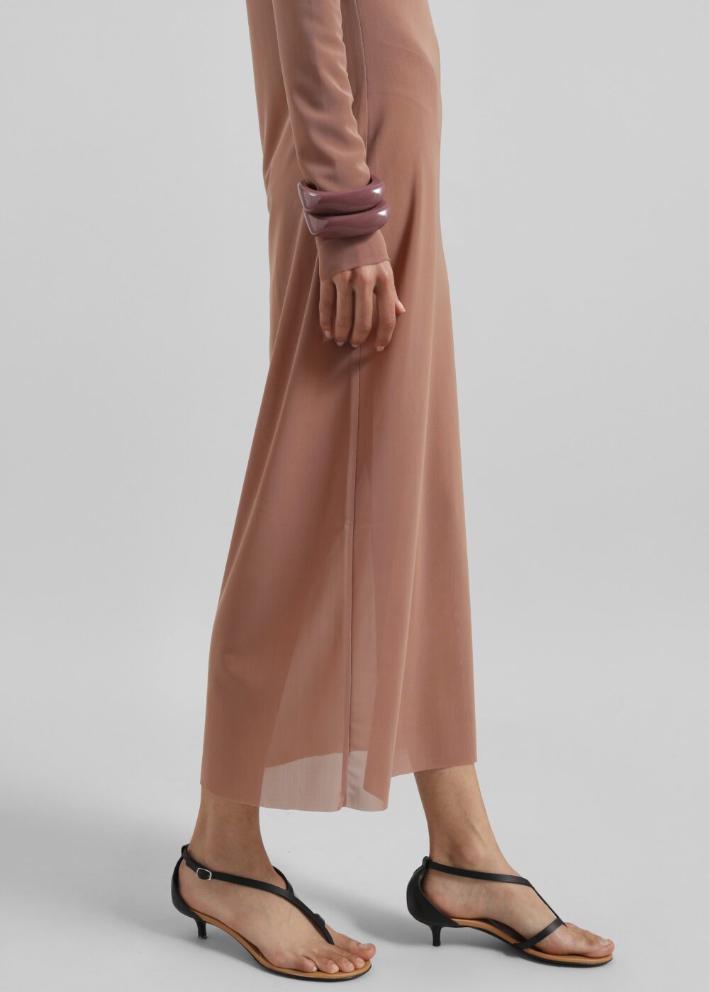 Gudu Dress #04 - Brown - Image 5