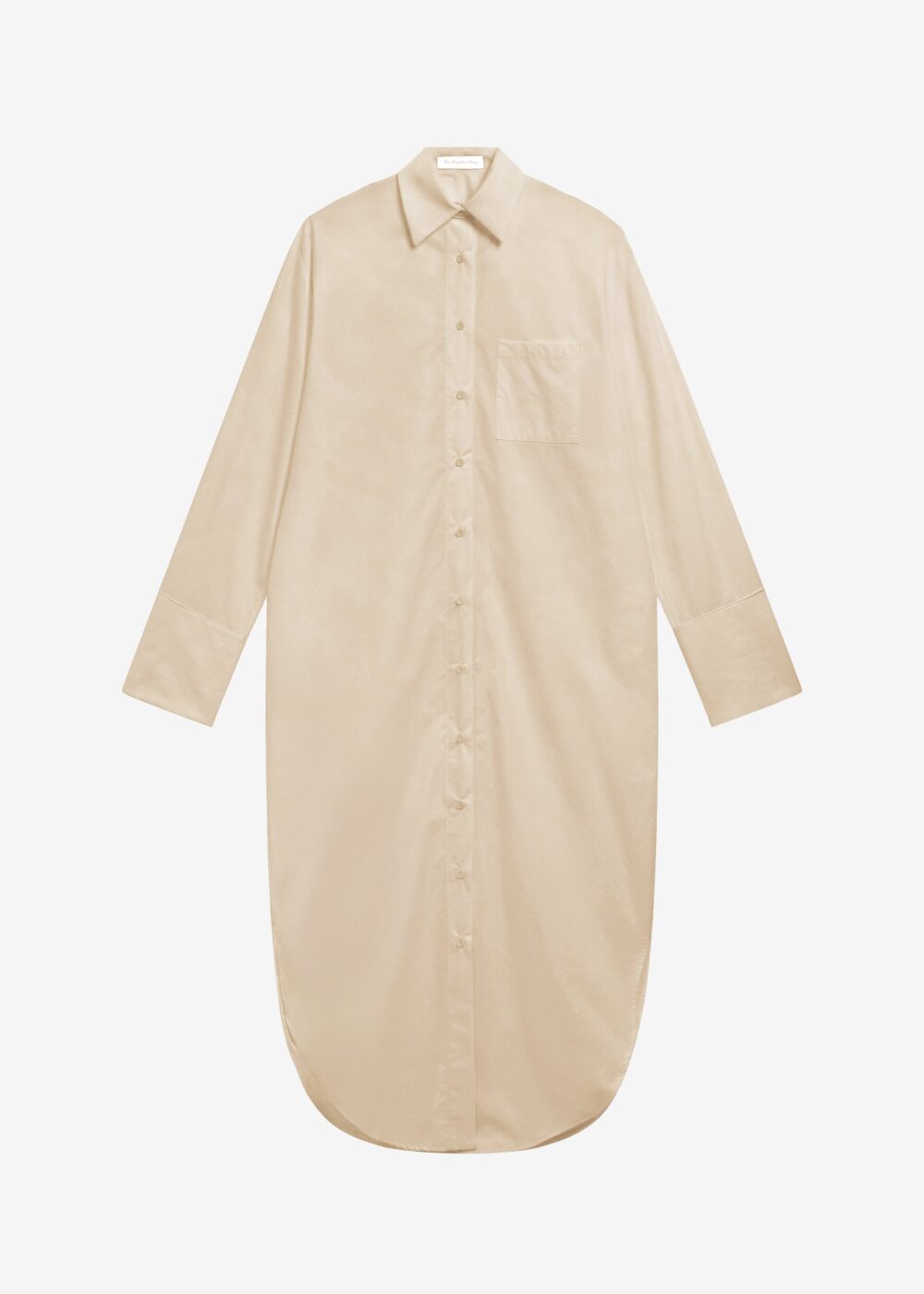 Helena Shirt Dress - Beige - Image 8