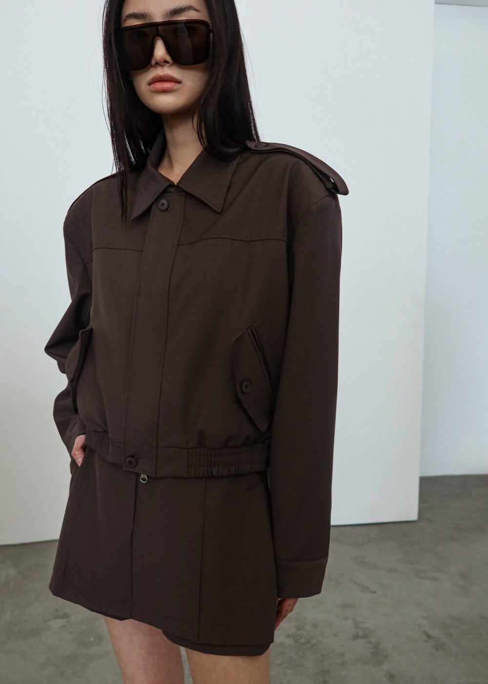 Hyde Skort - Brown - Image 7