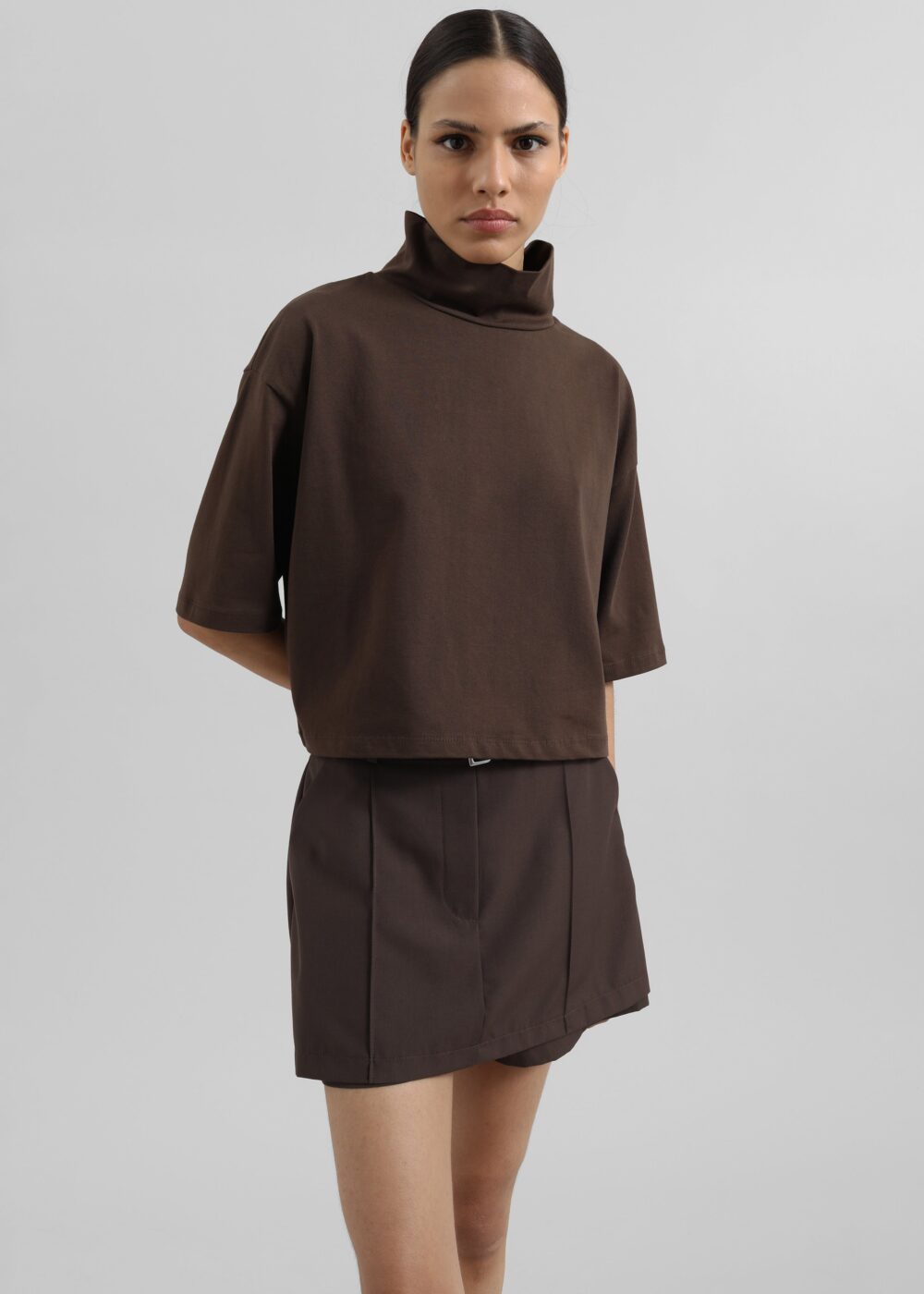Hyde Skort - Brown - Image 8
