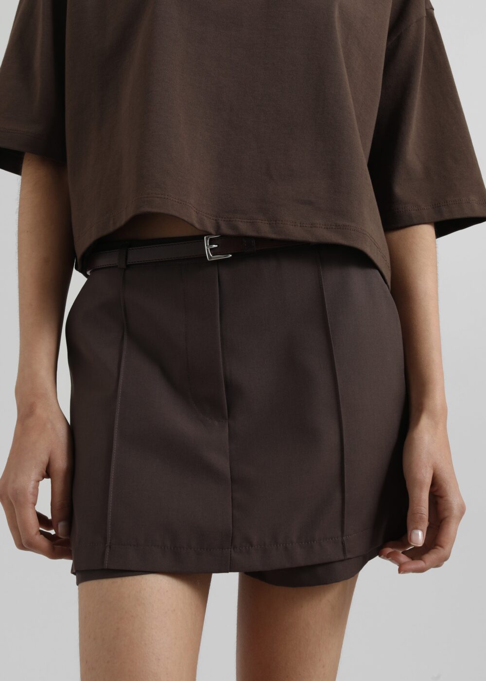 Hyde Skort - Brown - Image 5