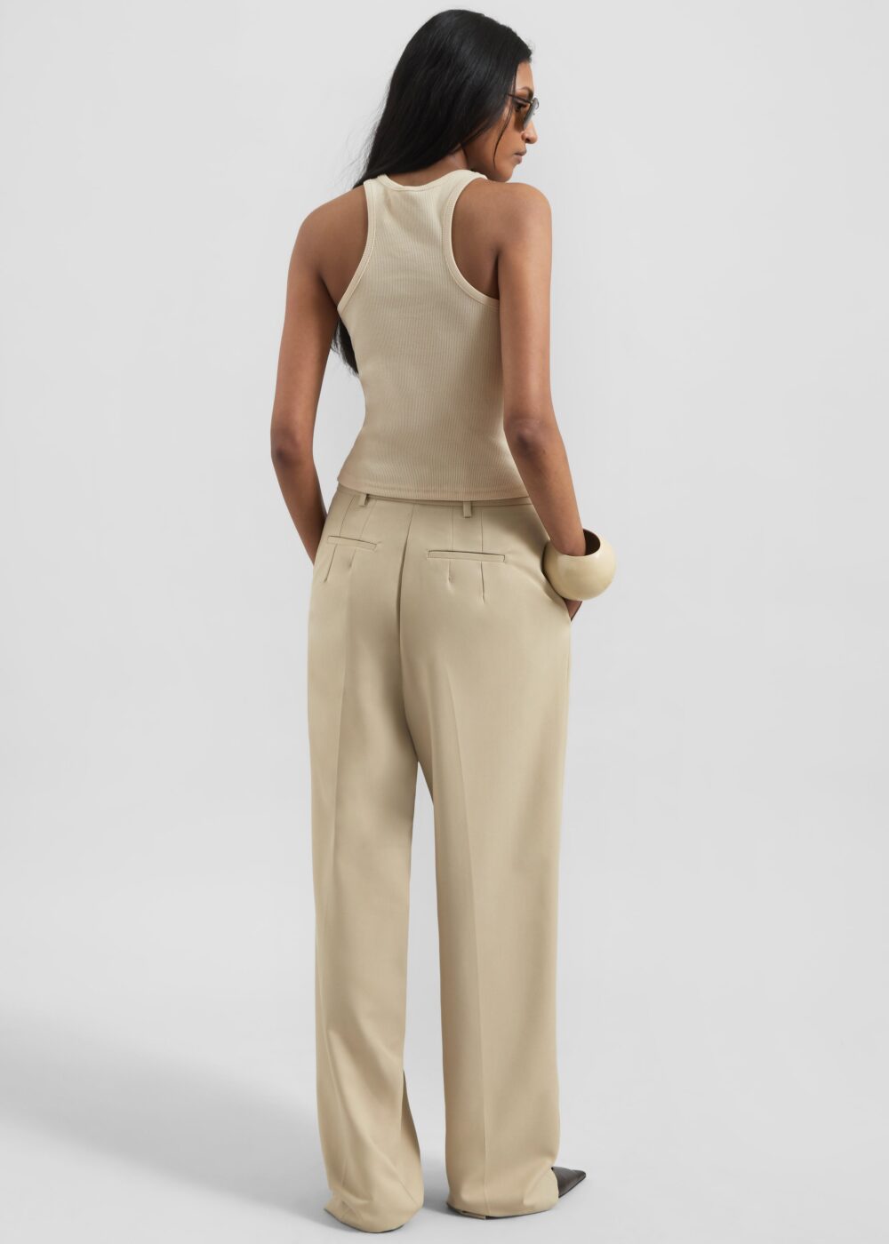 Jem Tank Top - Beige - Image 6