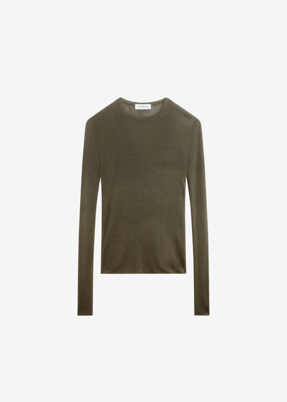 Kazel Thin Knit Top - Khaki - Image 11