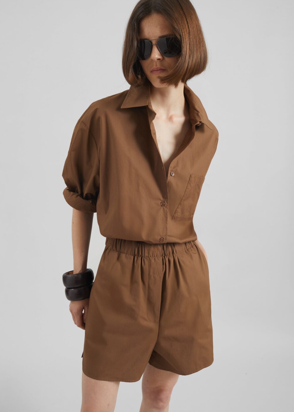 Lui Organic Cotton Boxer Short - Chocolate - Image 5