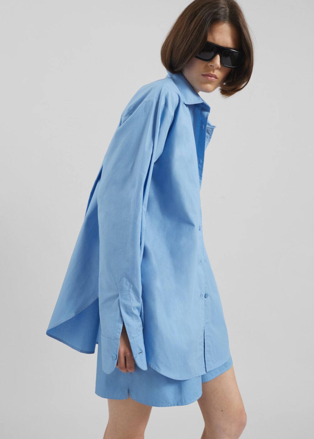 Lui Organic Cotton Shirt - Blue - Image 3