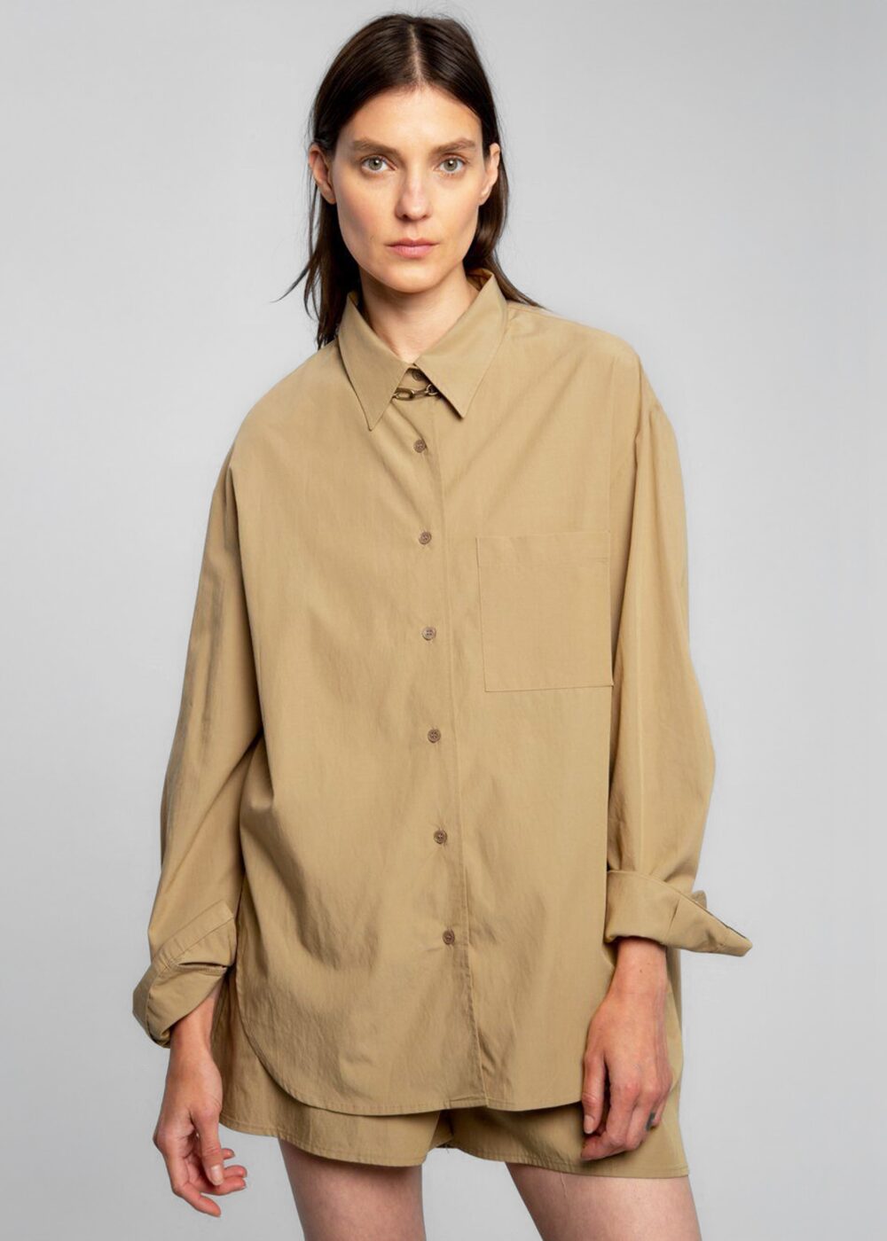 Lui Organic Cotton Shirt - Sahara - Image 9