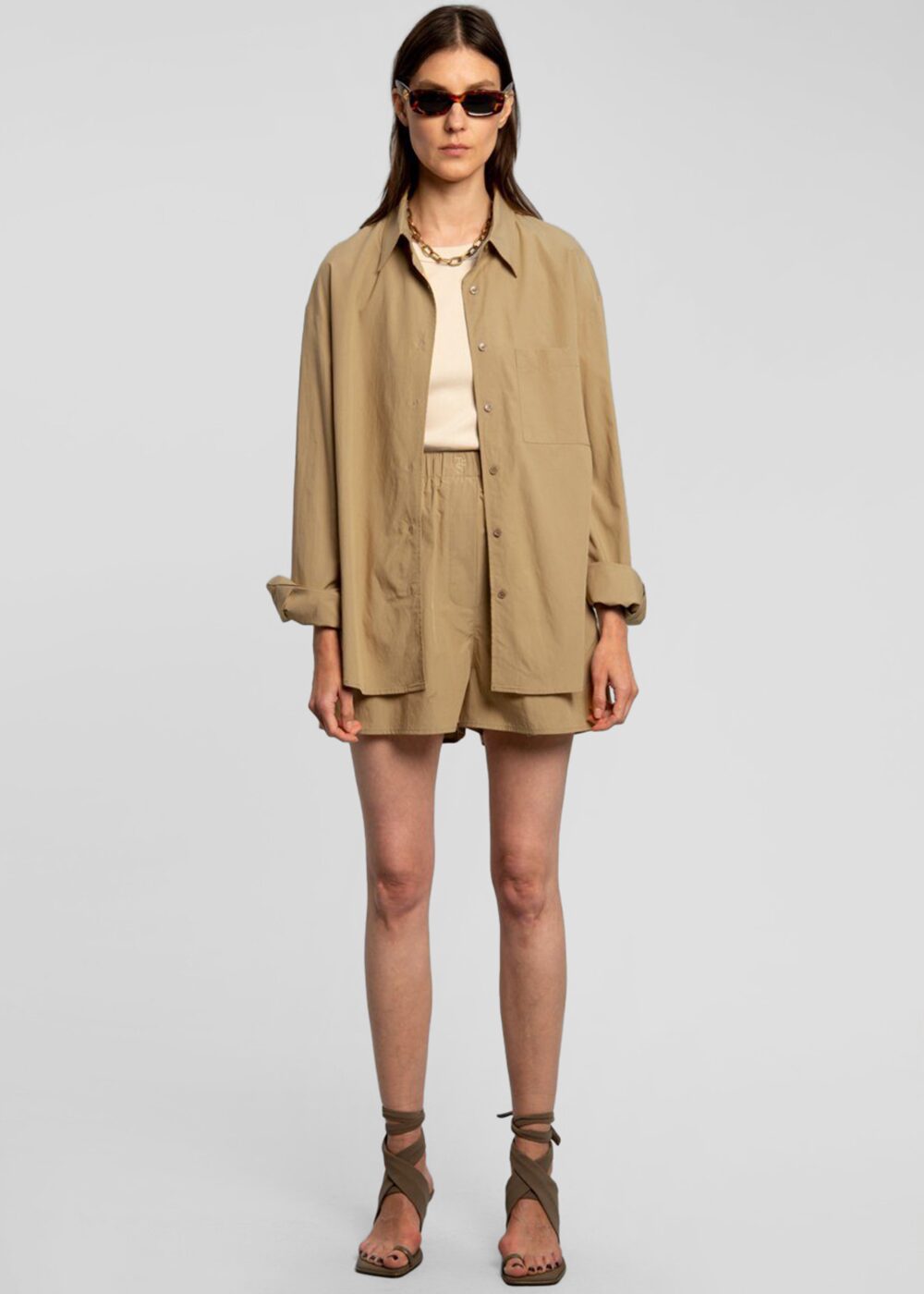 Lui Organic Cotton Shirt - Sahara - Image 8