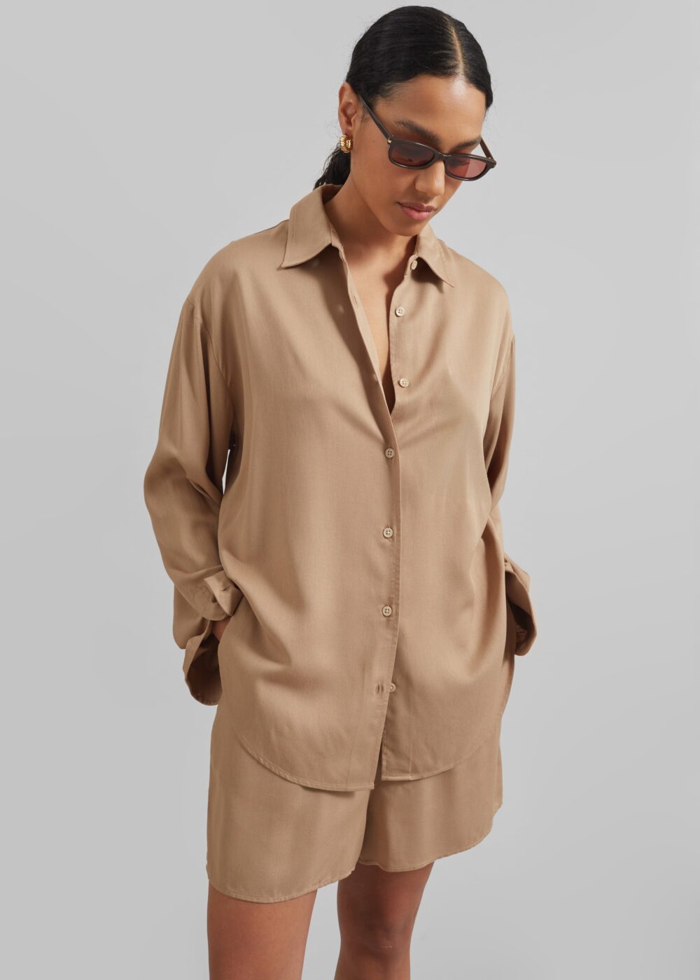 Lui Soft Shirt - Beige - Image 4