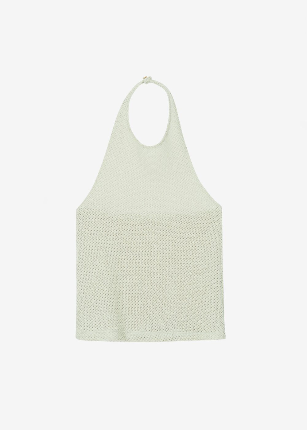 Lunel Knit Halter Top - Pale Green - Image 7