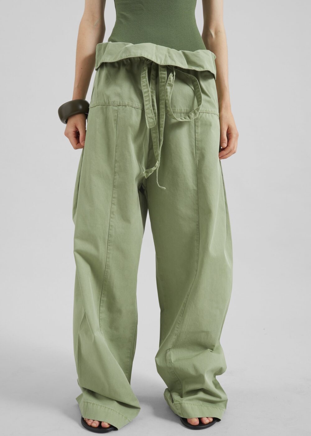 Matteau Fisherman Drawcord Pants - Oregano - Image 3