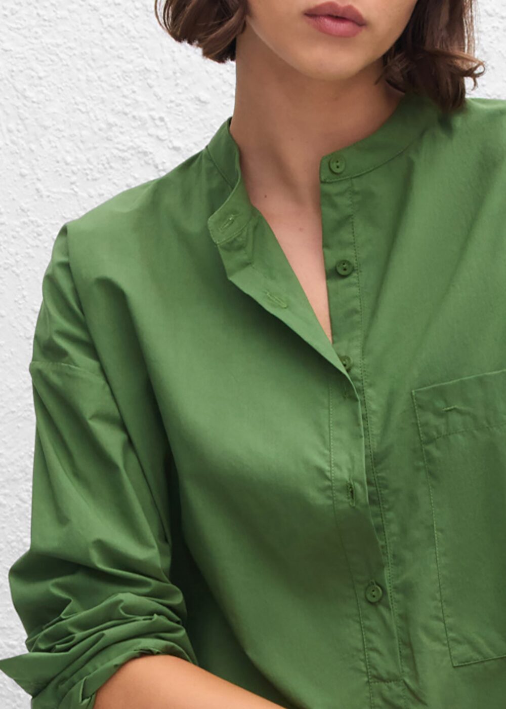 Matteau Popover Mini Shirt Dress - Cactus - Image 3