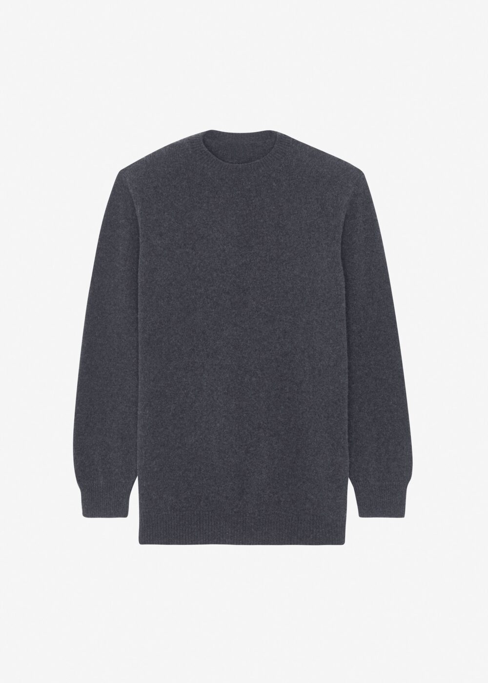 Maxime Knit Sweater Dress - Dark Grey Melange - Image 10