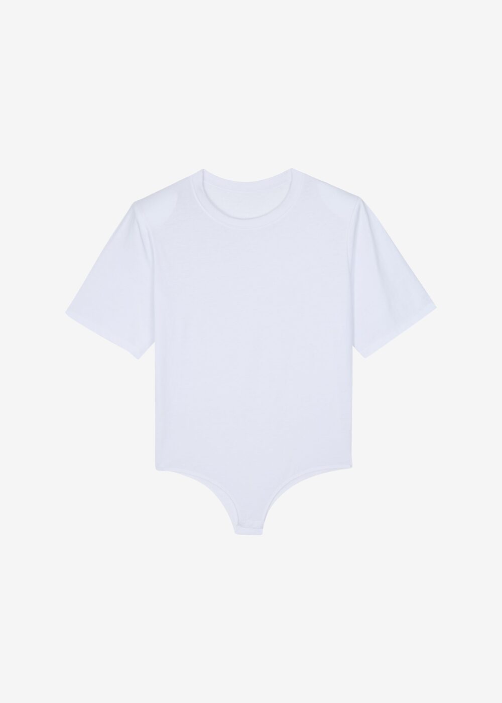 Meida Padded T-Shirt Bodysuit - White - Image 9