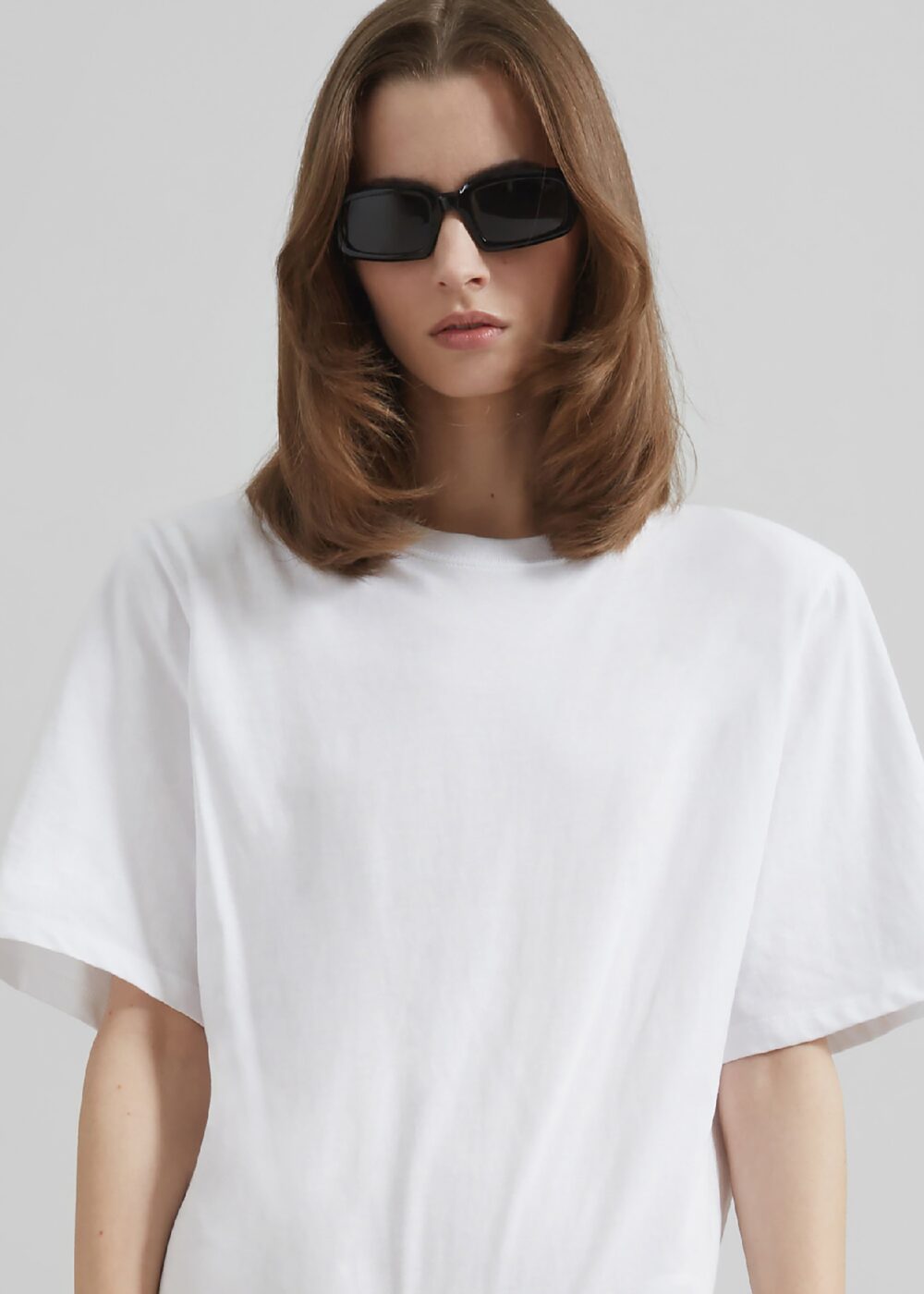 Meida Padded T-Shirt Bodysuit - White - Image 5