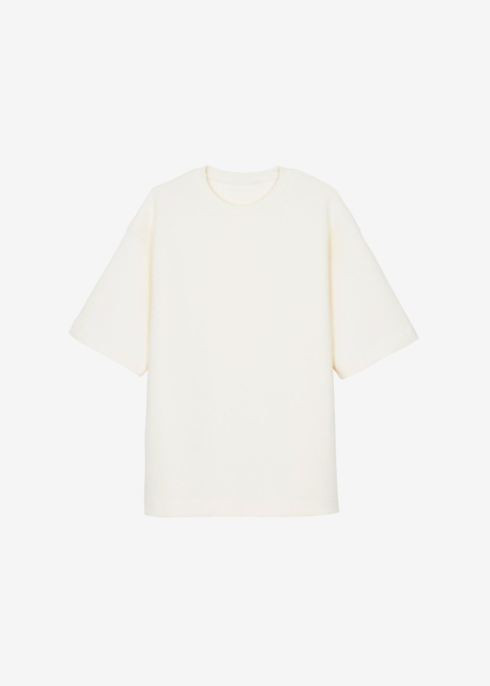 Melor Oversized T-Shirt - Cream - Image 7