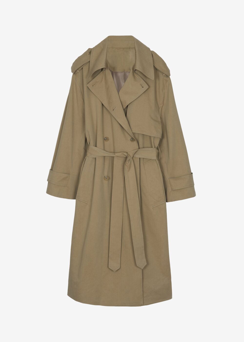 Nabesna Trench Coat - Beige - Image 9