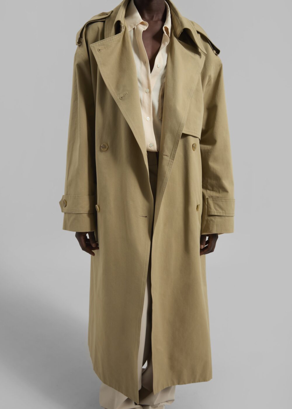 Nabesna Trench Coat - Beige - Image 5
