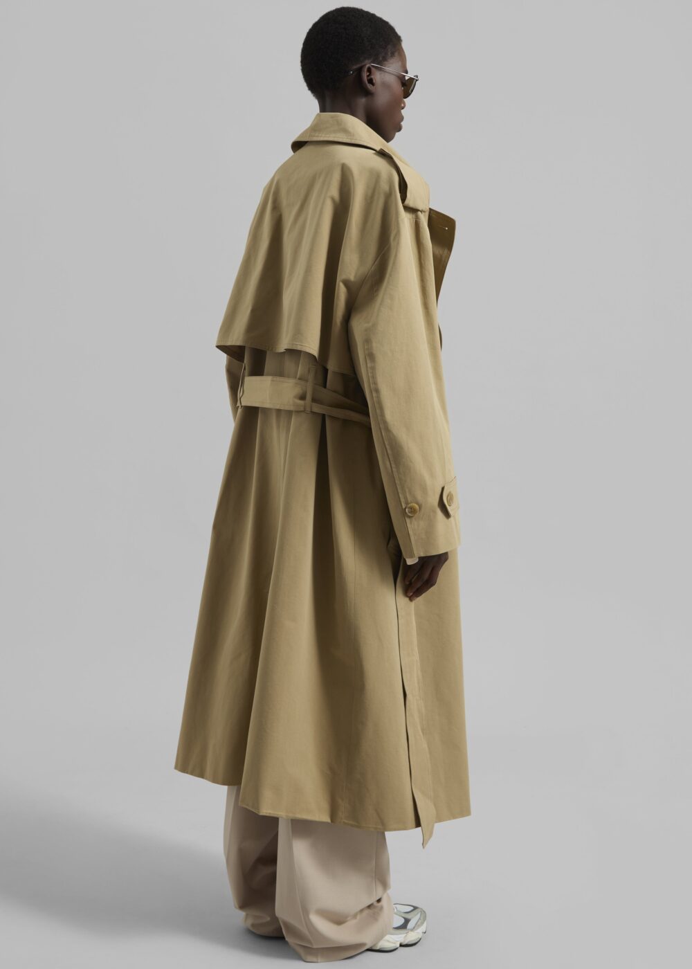 Nabesna Trench Coat - Beige - Image 8