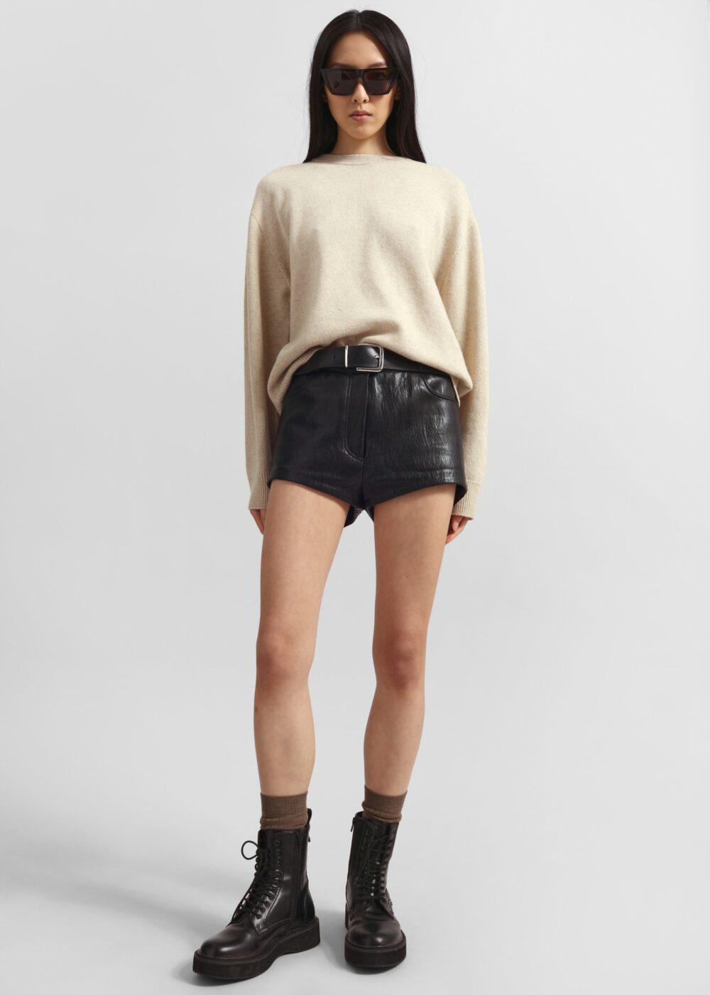 Nashik Wool Sweater - Cream - Image 5