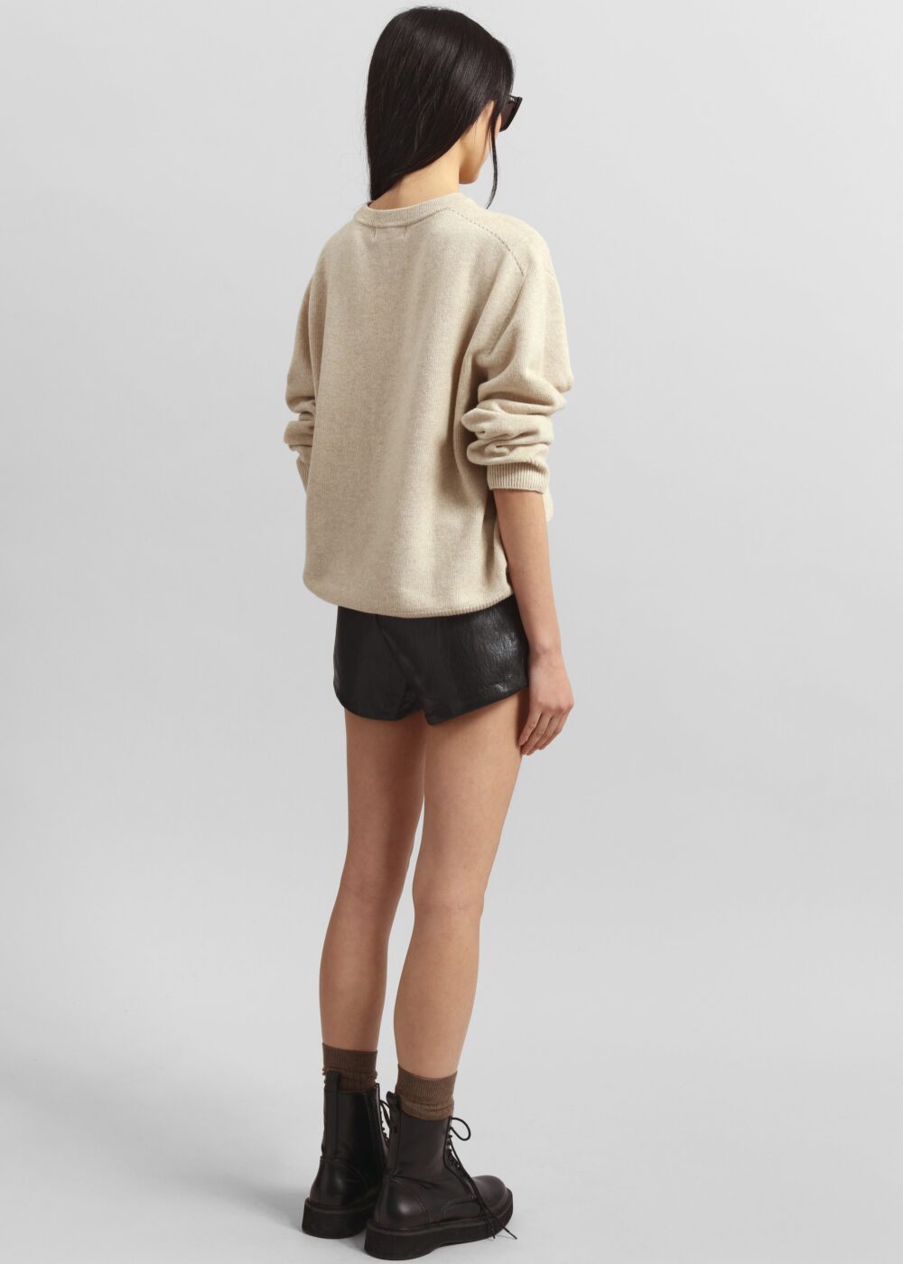 Nashik Wool Sweater - Cream - Image 6