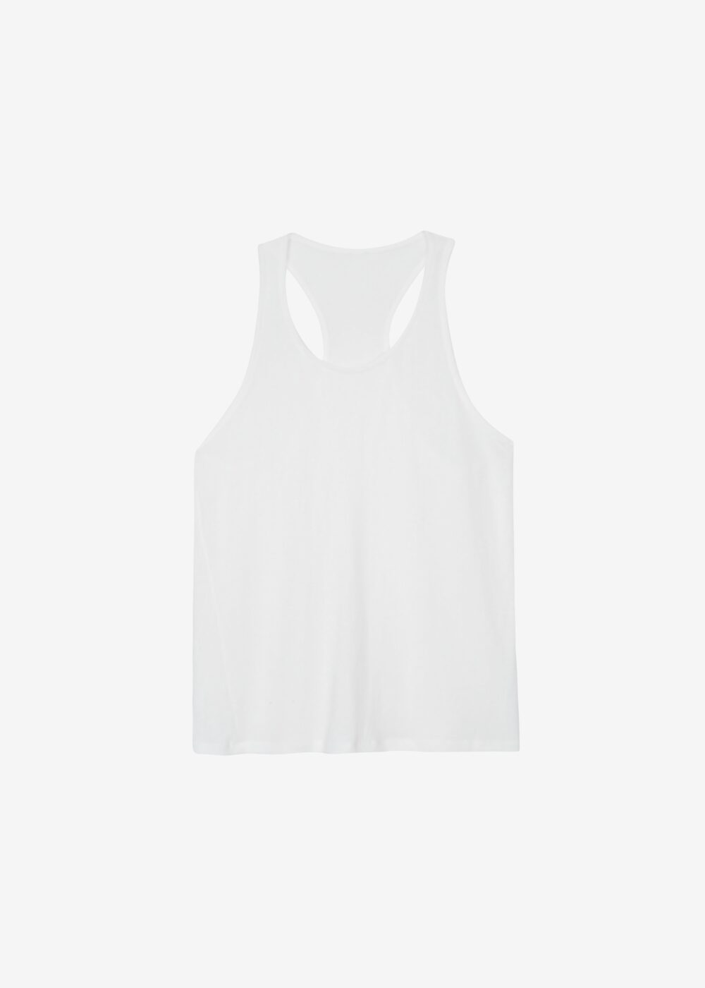 Nox Ribbed Tank Top - White - Image 7
