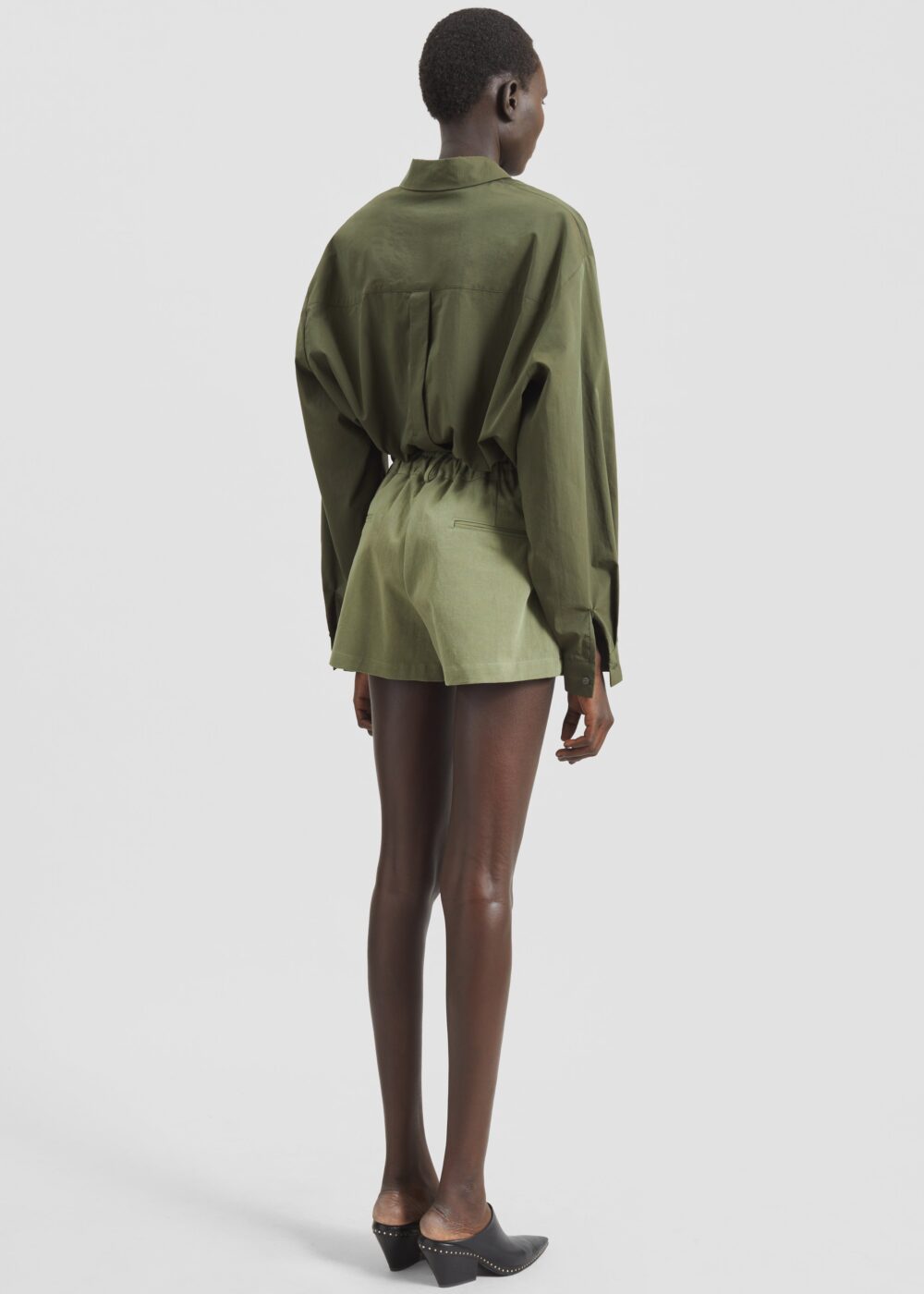 Orrin Cargo Shorts - Olive - Image 5